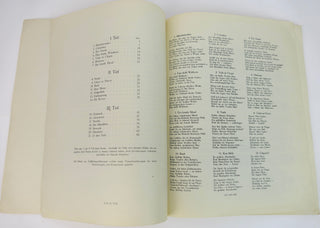 Schoenberg, Arnold. (1874-1951) Pierrot Lunaire - FIRST EDITION