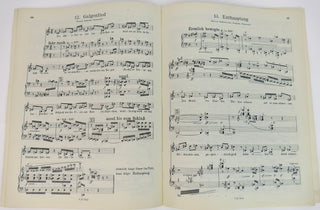 Schoenberg, Arnold. (1874-1951) Pierrot Lunaire - FIRST EDITION
