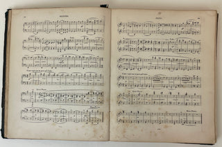 Schumann, Robert. (1810–1856) & Schubert, Franz. (1797–1828) & Mendelssohn-Bartholdy, Felix. (1809–1847) & Gade, Niels. (1817–1890) & Schulhoff, Julius. (1825–1898) Sammelband of Works for Piano 4 Hands, including First Editions