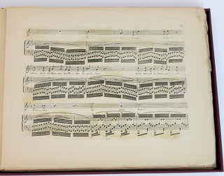 [Schumann, Robert. (1810–1856)] Weber, Carl Maria von. (1786 - 1826) Leyer und Schwerdt, Op. 42  - FROM THE LIBRARY OF ROBERT SCHUMANN