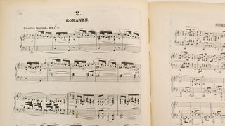 Schumann, Robert. (1810–1856) Faschingsschwank aus Wien. Fantasiebilder für das Piano-Forte... 26tes Werk