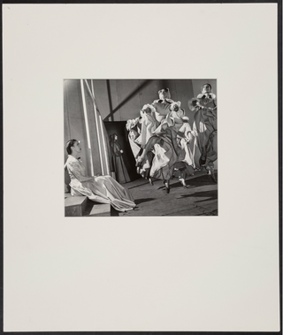 Graham, Martha. (1894-1991) [Eagle, Arnold. (1909-1992)] "Appalachian Spring" - Original 1945 Arnold Eagle Photograp