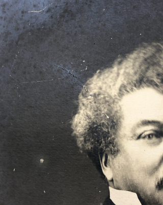 Dumas, Alexandre. (1802–1870) [Petit, Pierre. (1832–1909)] Original Photograph