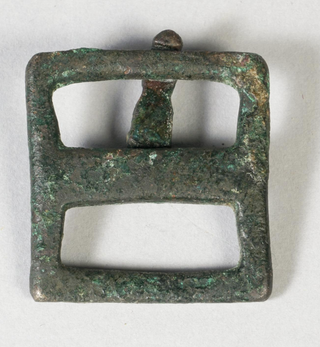 [Belt Buckle] Roman Bronze Buckle, ca. 100 AD
