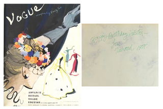 [Halston, Roy. (1932–1990)] [Gallo, Richard. (1946 - 2007)?] Bound Collection of Original 1937 Vogue Retail Editions - INSCRIBED TO HALSTON