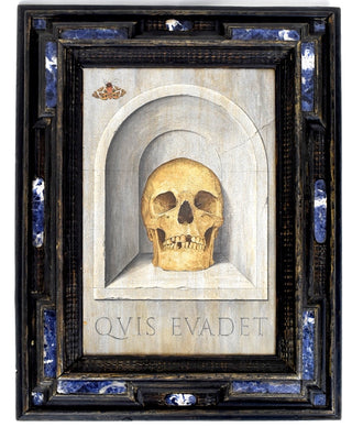 Stoskopff, Sebastian. (1597-1657) [School of] Quis Evadet [Who will be spared?]