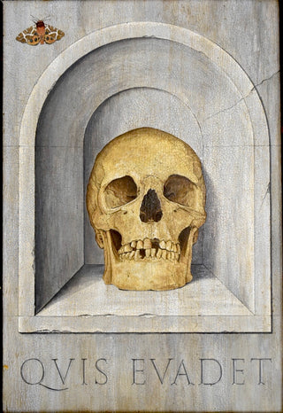Stoskopff, Sebastian. (1597-1657) [School of] Quis Evadet [Who will be spared?]