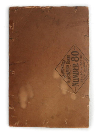 [Seidel, Toscha. (1899–1962)] Viafora, Giovanni. (1870-1930) Original Caricature Portrait Painting