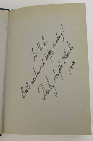 Temple, Shirley. (1928–2014) "CHILD STAR. An Autobiography" - SIGNED