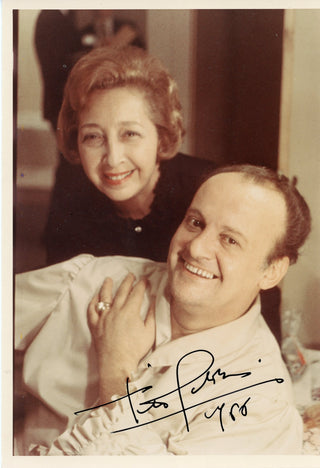 [OPERA] De Paolis, Alessio. (1893-1964) & Diaz, Justino. (b. 1940) & Gedda, Nicolai. (1925-2017) & Gobbi, Tito. (1913-1984) & Guarrera, Frank. (1923-2007) & Nadeira, Jean. (1918-1972) Signed Vintage Photographs of Opera Singers by Distinguished Photograph