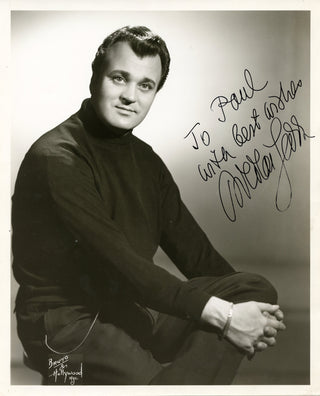 [OPERA] De Paolis, Alessio. (1893-1964) & Diaz, Justino. (b. 1940) & Gedda, Nicolai. (1925-2017) & Gobbi, Tito. (1913-1984) & Guarrera, Frank. (1923-2007) & Nadeira, Jean. (1918-1972) Signed Vintage Photographs of Opera Singers by Distinguished Photograph