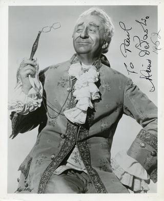 [OPERA] De Paolis, Alessio. (1893-1964) & Diaz, Justino. (b. 1940) & Gedda, Nicolai. (1925-2017) & Gobbi, Tito. (1913-1984) & Guarrera, Frank. (1923-2007) & Nadeira, Jean. (1918-1972) Signed Vintage Photographs of Opera Singers by Distinguished Photograph