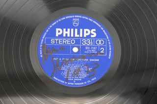 Simone, Nina. (1933–2003) "I Put A Spell On You"  - TWICE SIGNED LP