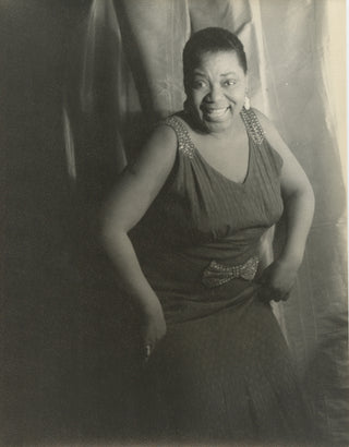 Smith, Bessie. (1894 - 1937) [Vechten, Carl Van.  (1880-1964)] Bessie Smith, 1936