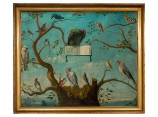 [Music Iconography] [Snyders, Frans. (1579–1657)] [FOLLOWER OF] "Concert of the Birds," ca. 1650