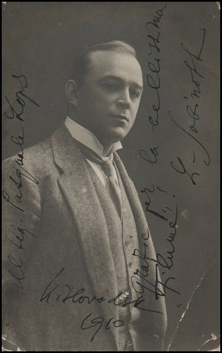Sobinov, Leonid. (1872-1934) Signed Photograph