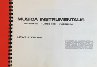 [Music of the Avant-Garde] Source: Music of the Avant-garde, Issue No. 9