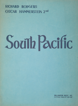 Rodgers, Richard. (1902-1979) [& Hammerstein, Oscar. (1895-1960)]  [Arlen, Harold (1905–1986)] South Pacific - Inscribed to Harold Arlen