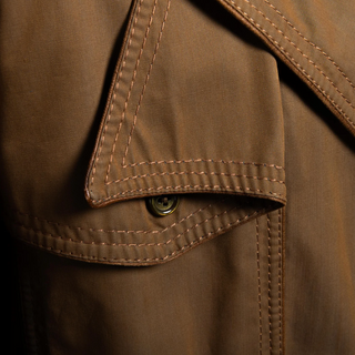 [Newman, Paul. (1925–2008)] Italian Cotton and Wool Trench Coat, Battaglia, Milano