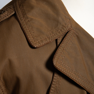 [Newman, Paul. (1925–2008)] Italian Cotton and Wool Trench Coat, Battaglia, Milano