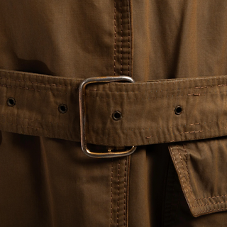 [Newman, Paul. (1925–2008)] Italian Cotton and Wool Trench Coat, Battaglia, Milano