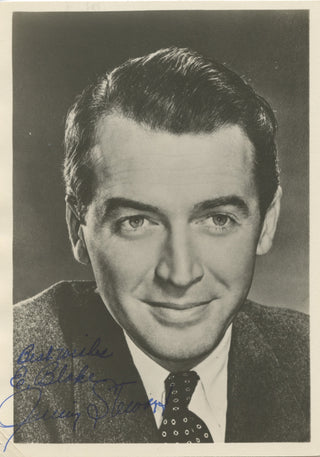 Stewart, Jimmy. (1908–1997) Signed Photograph, ca. 1948