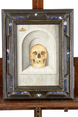 Stoskopff, Sebastian. (1597-1657) [School of] Quis Evadet [Who will be spared?]