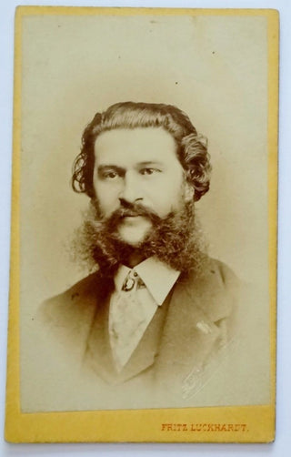 Strauss, Johann. (1825-1899) Original CDV Photograph