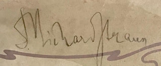 Strauss, Richard. (1864–1949) An Alpine Symphony - SIGNED SHEET MUSIC COVER