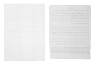 [Stravinsky, Igor. (1882–1971)] [Dushkin, Samuel. (1891–1976)] Stravinsky, Vera. (1888–1982) Important Autograph Letter to Samuel Dushkin