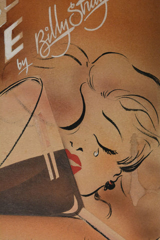 [Strayhorn, Billy. (1915-1967) & Ellington, Duke. (1899-1974)] "Lush Life" - ORIGINAL COVER ART FROM DUKE ELLINGTON COLLECTION