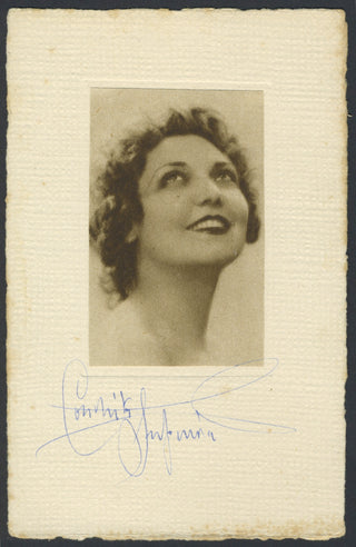 Supervia, Conchita. (1895–1936) Signed Photograph