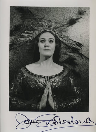 [Opera] Sutherland, Joan. (1926 - 2010) Large Signed Photograph