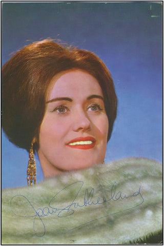 Sutherland, Joan. (b.1926) Signed Color Photograph