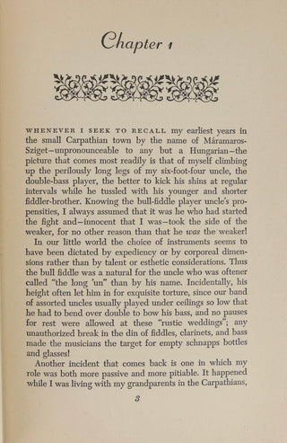 Szigeti, Joseph. (1892–1973) With Strings Attached - INSCRIBED