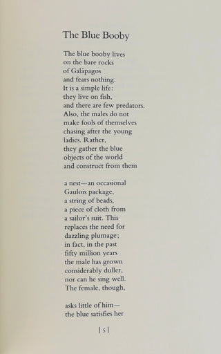 Tate, James. (1943-2015) [Bidart, Frank. (b. 1939)] "The Oblivion Ha-Ha"; "Sixty Poems"