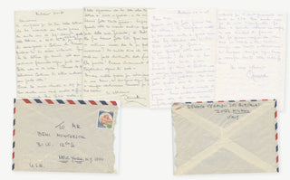 Tebaldi, Renata. (1922–2004) [Montresor, Beni. (1926–2001)] Two Autograph Letters Signed to Beni Montresor