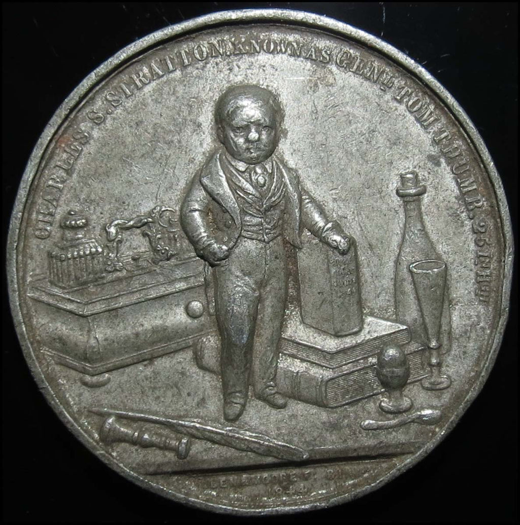 General Tom Thumb [Stratton, Charles Sherwood. (1838 - 1883)] 1844 Tin ...
