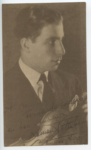 Totenberg, Roman.  (1911 - 2012) Signed Photograph