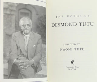 Tutu, Desmond. (1931–2021) [Tutu, Naomi (b. 1960)] "The Words of Desmond Tutu"  - SIGNED