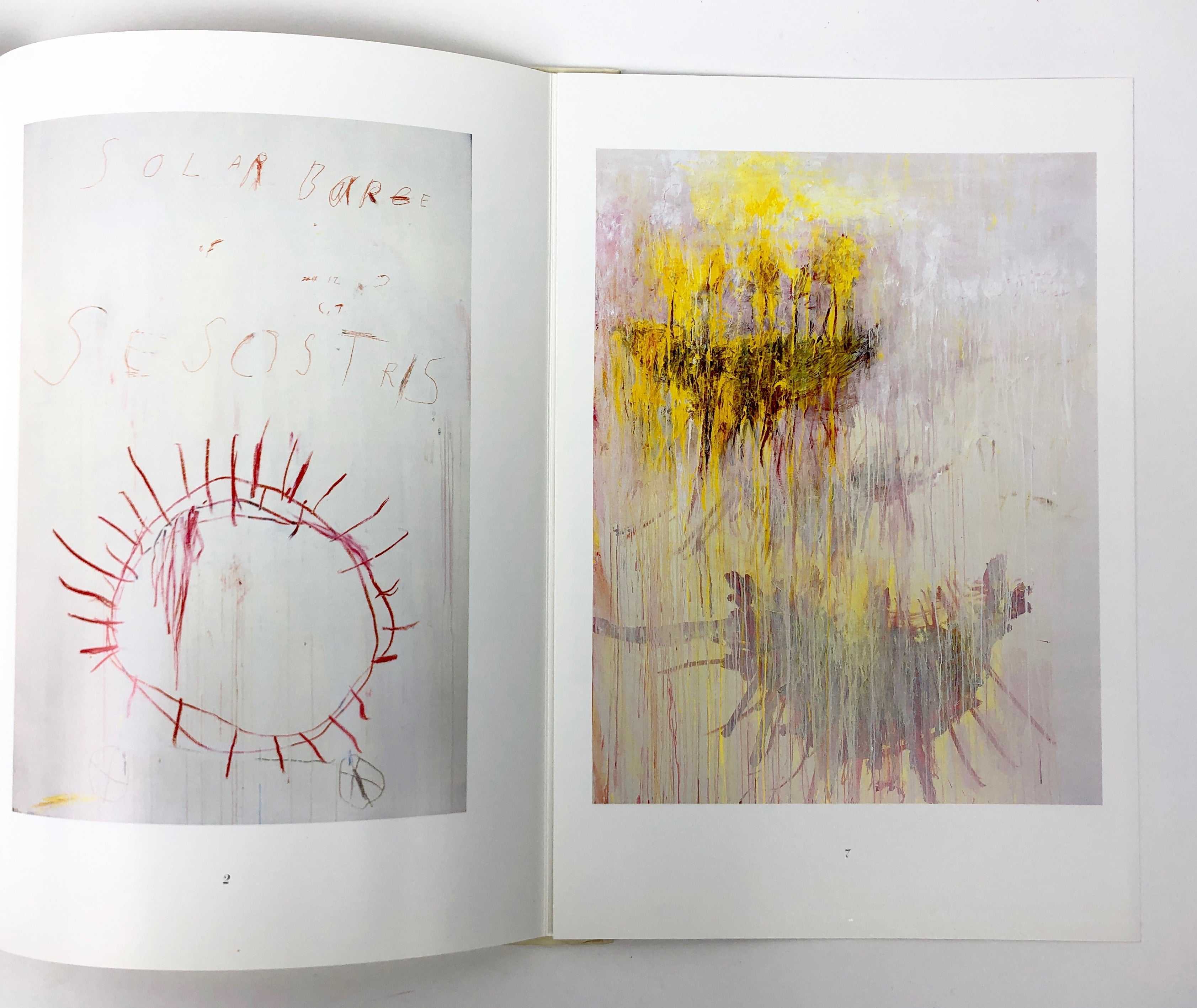 Twombly, Cy. (1928–2011) Coronation of Sesostris - SIGNED