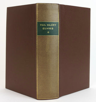 Valéry, Paul. (1871-1945) [Bidart, Frank. (b. 1939)] "Œuvres" - 2 Volumes
