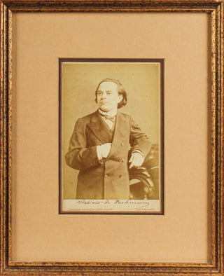 Pachmann, Vladimir de. (1848-1933) Signed Photograph