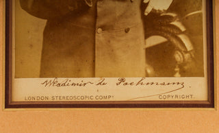Pachmann, Vladimir de. (1848-1933) Signed Photograph