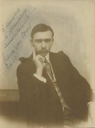 Vecsey, Franz von. (1893–1935) Signed Photograph to violinist Augusto Maurage