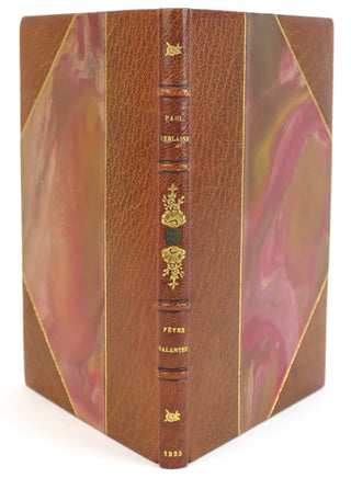 Verlaine, Paul. (1833-1896) Fêtes galantes, nombreuses lithographies de Serge de Solomko.