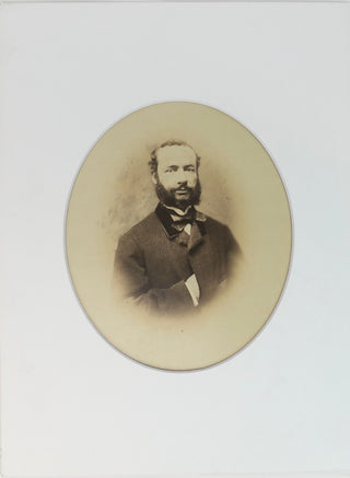 Vieuxtemps, Henri. (1820–1881) [Robert WEIGELT (1815 - 1879] Large Original Photograph, ca. 1860