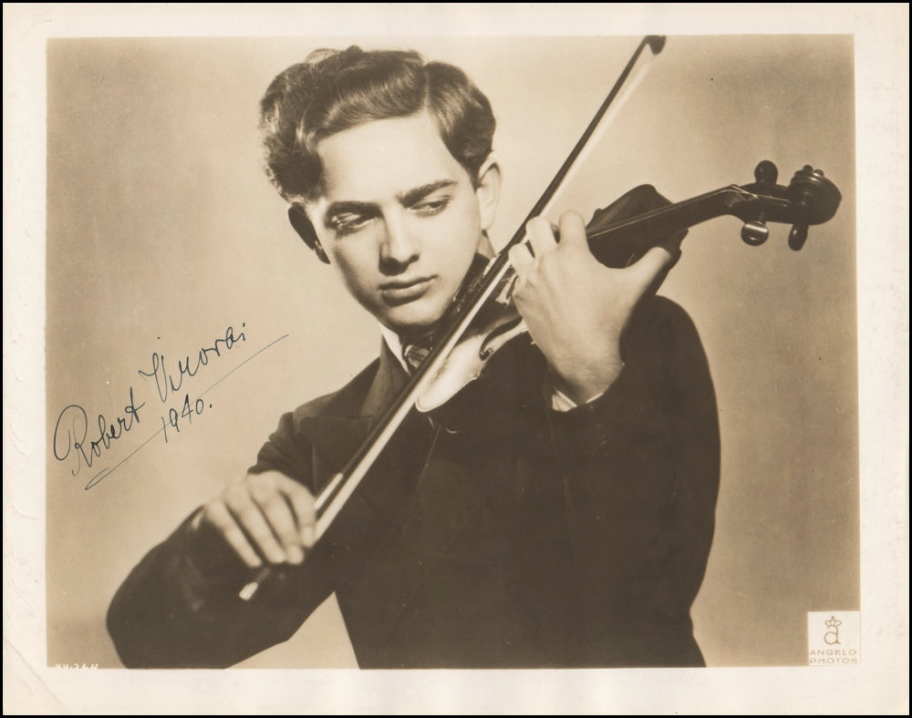 Virovai, Robert. (b. 1921) Signed Photograph – Schubertiade Music and Arts