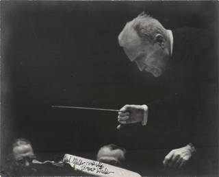 Walter, Bruno. (1876–1962) Signed Photograph to Paul Affelder