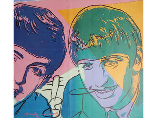 Warhol, Andy. (1928–1987) [The Beatles] The Beatles - SIGNED WITH ORIGINAL DRAWINGS